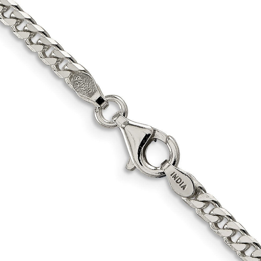 FJC Finejewelers 925 Sterling Silver Polished Curb Chain 20 Inches x 3.15 mm