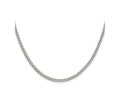 FJC Finejewelers 925 Sterling Silver Polished Curb Chain 20 Inches x 3.15 mm