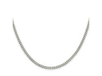 FJC Finejewelers 925 Sterling Silver Polished Curb Chain 20 Inches x 3.15 mm