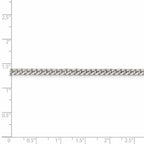 FJC Finejewelers 925 Sterling Silver Polished Curb Chain 24 Inches x 3.15 mm