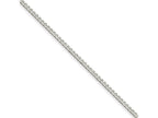 FJC Finejewelers 925 Sterling Silver Polished Curb Bracelet Chain 7 Inches x 3.15 mm
