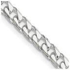 FJC Finejewelers 925 Sterling Silver Polished Curb Chain 22 Inches x 5 mm