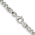 FJC Finejewelers 925 Sterling Silver Polished Curb Chain 24 Inches x 3.5 mm