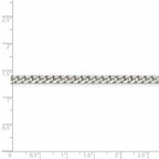 FJC Finejewelers 925 Sterling Silver Polished Curb Chain 24 Inches x 3.5 mm