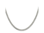 FJC Finejewelers 925 Sterling Silver Polished Curb Chain 28 Inches x 3.5 mm