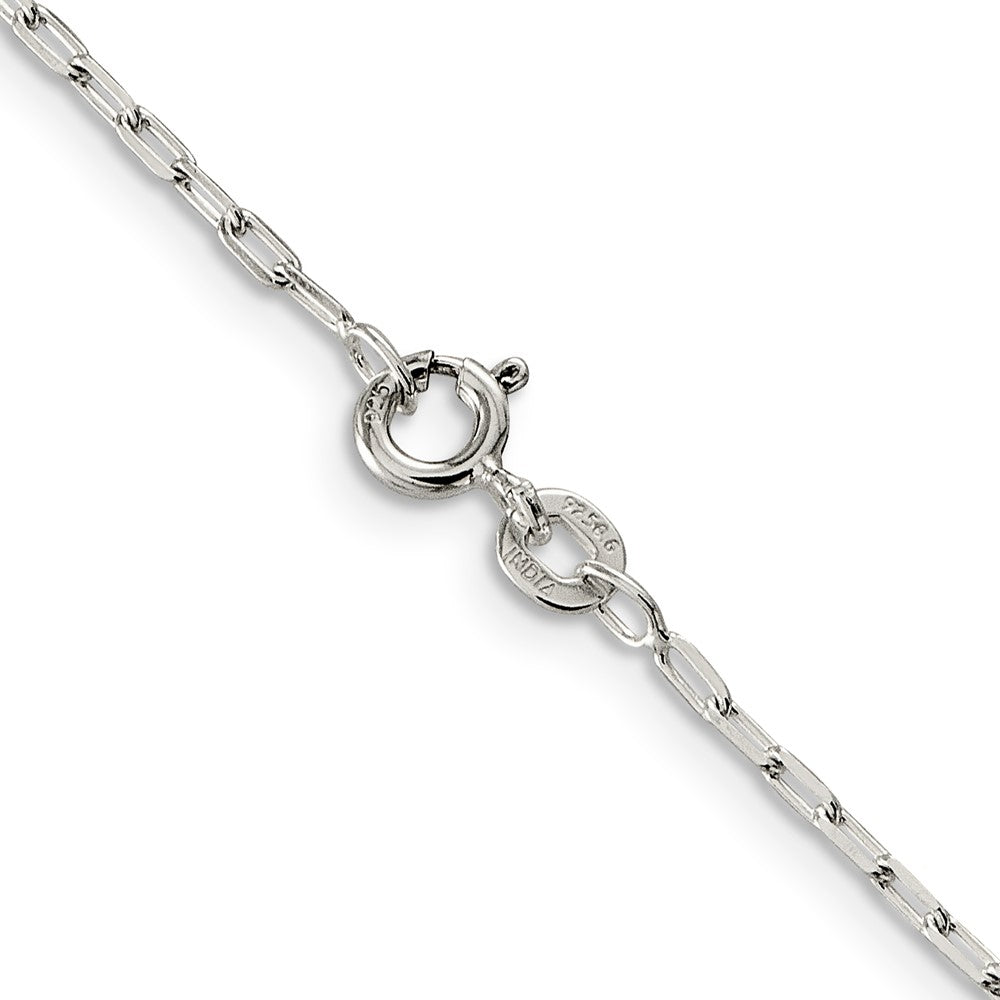 FJC Finejewelers 925 Sterling Silver Cable Elongated Open Link Chain 18 Inches x 1.75 mm