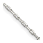 FJC Finejewelers 925 Sterling Silver Cable Elongated Open Link Chain 24 Inches x 1.75 mm