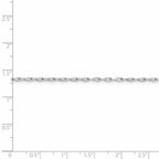 FJC Finejewelers 925 Sterling Silver Cable Elongated Open Link Chain 24 Inches x 1.75 mm