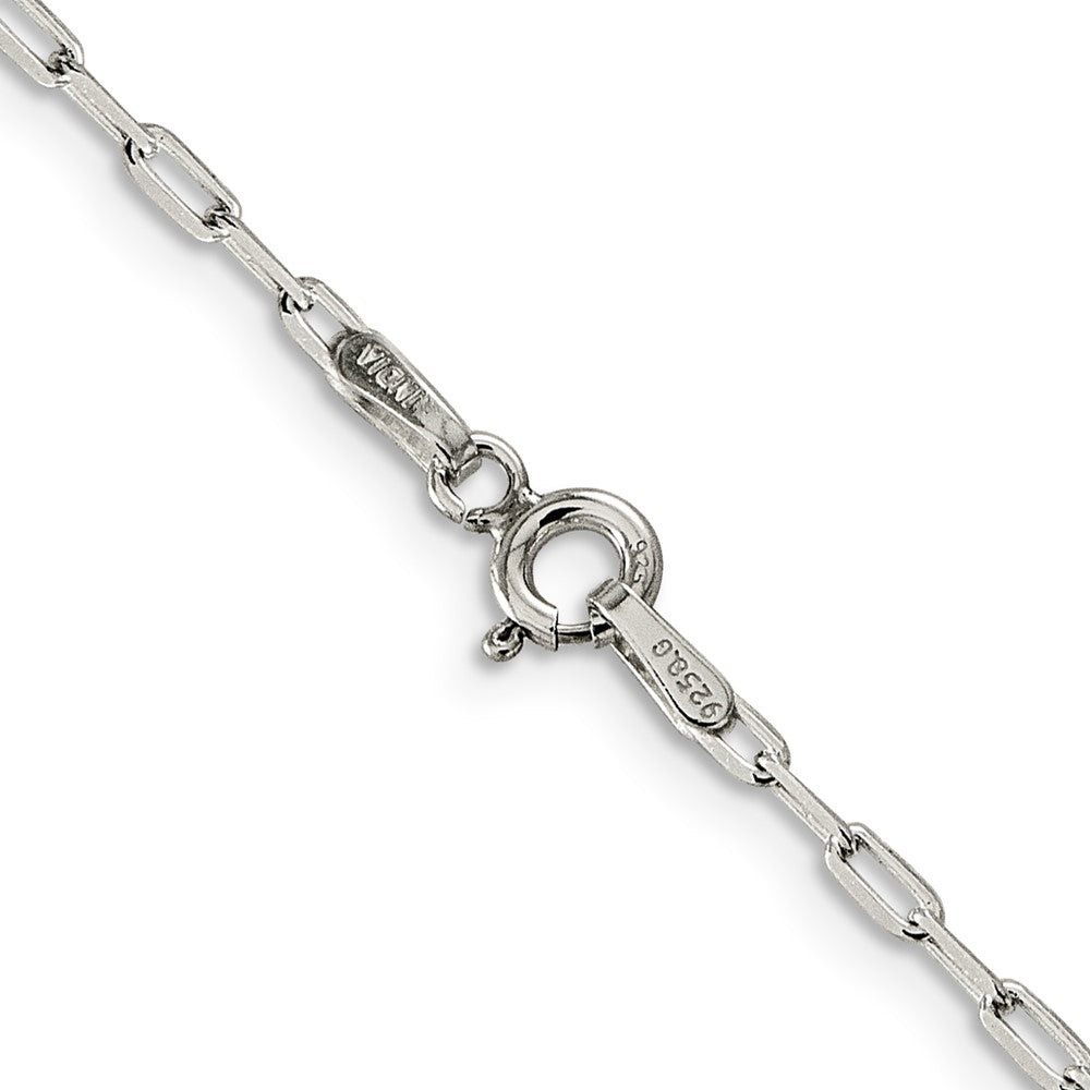 FJC Finejewelers 925 Sterling Silver Cable Elongated Open Link Chain 24 Inches x 2 mm