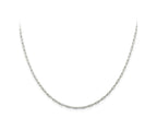 FJC Finejewelers 925 Sterling Silver Cable Elongated Open Link Chain 24 Inches x 2 mm