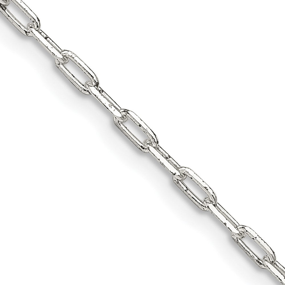 FJC Finejewelers 925 Sterling Silver Cable Elongated Open Link Chain 26 Inches x 2 mm