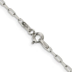 FJC Finejewelers 925 Sterling Silver Cable Elongated Open Link Chain 30 Inches x 2 mm