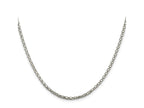 FJC Finejewelers 925 Sterling Silver Other Chain Popcorn Chain 20 Inches x 2.5 mm