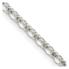 FJC Finejewelers 925 Sterling Silver Other Chain Popcorn Chain 24 Inches x 2.5 mm