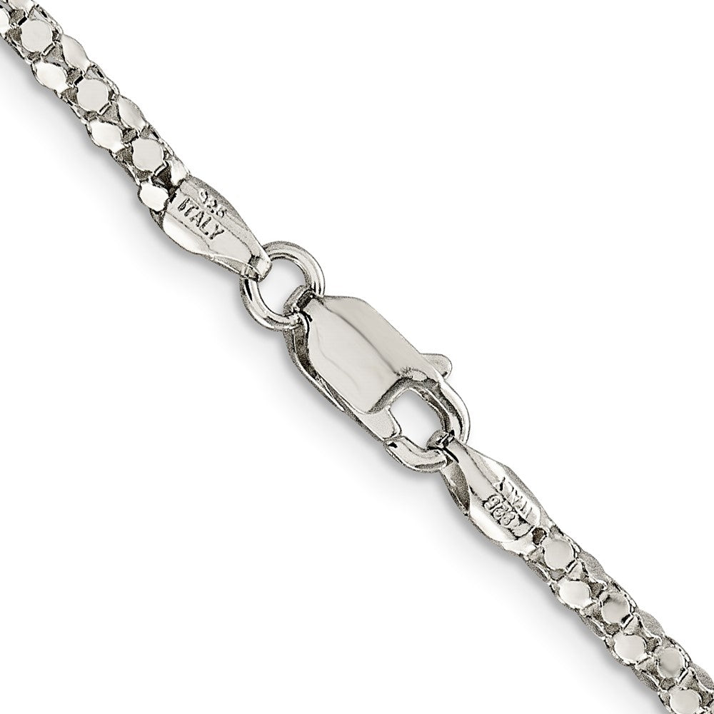 FJC Finejewelers 925 Sterling Silver Other Chain Popcorn Chain 30 Inches x 2.5 mm