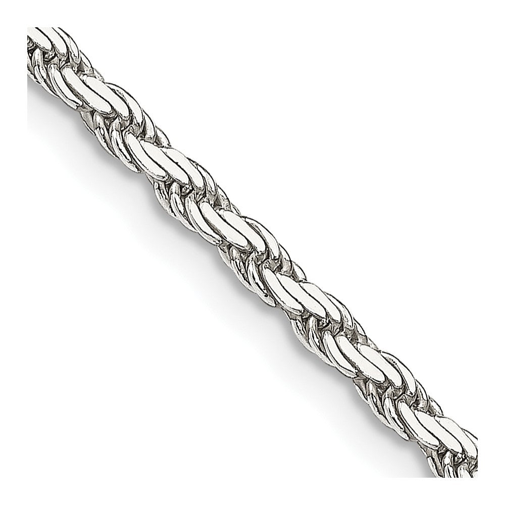 FJC Finejewelers 925 Sterling Silver Flat Rope Chain 26 Inches x 2.5 mm