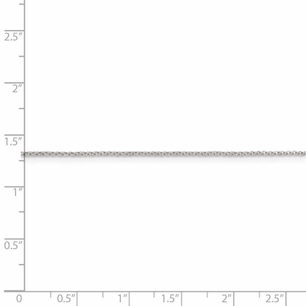 FJC Finejewelers 925 Sterling Silver Rolo Chain 22 Inches x 1.1 mm