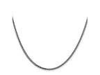 FJC Finejewelers 925 Sterling Silver Antiqued Solid Square Spiga Chain 26 Inches x 2.2 mm