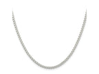 FJC Finejewelers 925 Sterling Silver Round Box Chain 42 Inches x 2.6 mm
