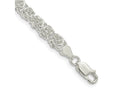 FJC Finejewelers 925 Sterling Silver Rounded Byzantine Chain Bracelet 8 Inches x 4.75 mm