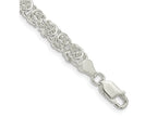 FJC Finejewelers 925 Sterling Silver Rounded Byzantine Chain Bracelet 8 Inches x 4.75 mm