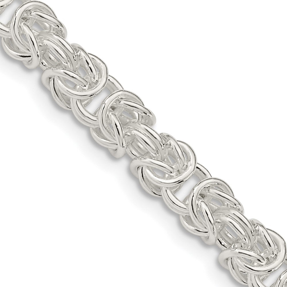 FJC Finejewelers 925 Sterling Silver Rounded Byzantine Chain 20 Inches x 5.5 mm
