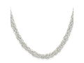 FJC Finejewelers 925 Sterling Silver Rounded Byzantine Chain 24 Inches x 5.5 mm