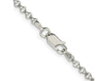 FJC Finejewelers 925 Sterling Silver Rolo Bracelet Chain 7 Inches x 2.5 mm