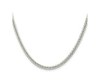 FJC Finejewelers 925 Sterling Silver Square Spiga Chain 22 Inches x 3 mm
