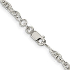 FJC Finejewelers 925 Sterling Silver Loose Rope Chain 20 Inches x 2.75 mm