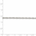 FJC Finejewelers 925 Sterling Silver Loose Rope Chain 18 Inches x 2.5 mm