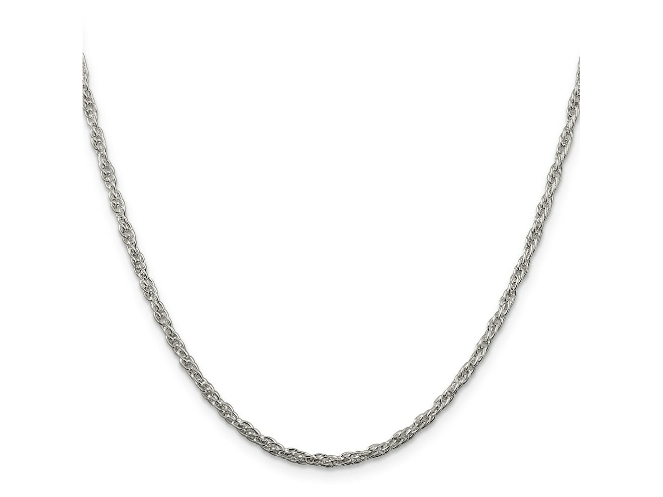 FJC Finejewelers 925 Sterling Silver Loose Rope Chain 20 Inches x 2.5 mm