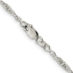 FJC Finejewelers 925 Sterling Silver Loose Rope Chain 24 Inches x 2.5 mm