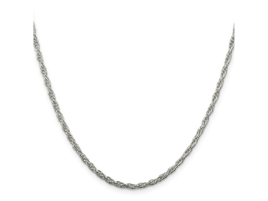 FJC Finejewelers 925 Sterling Silver Loose Rope Chain 24 Inches x 2.5 mm