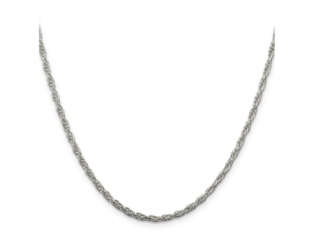 FJC Finejewelers 925 Sterling Silver Loose Rope Chain 24 Inches x 2.5 mm