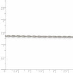FJC Finejewelers 925 Sterling Silver Loose Rope Chain 18 Inches x 1.95 mm