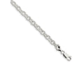 FJC Finejewelers 925 Sterling Silver Fancy Patterned Rolo Bracelet Chain 7 Inches x 6.25 mm