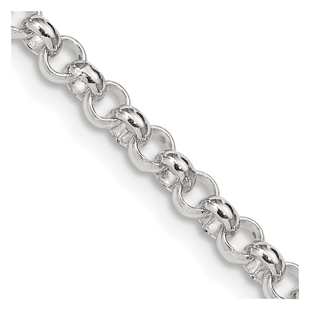 FJC Finejewelers 925 Sterling Silver Rolo Chain 20 Inches x 4 mm