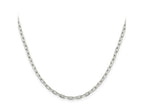 FJC Finejewelers 925 Sterling Silver Cable Elongated Open Link Chain 20 Inches x 2.75 mm