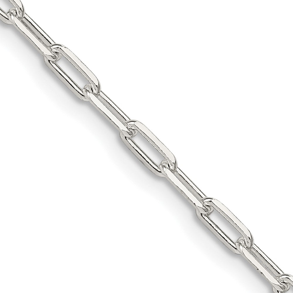 FJC Finejewelers 925 Sterling Silver Cable Elongated Open Link Chain 30 Inches x 2.75 mm