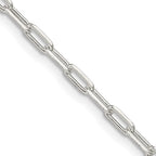 FJC Finejewelers 925 Sterling Silver Cable Elongated Open Link Chain 36 Inches x 2.75 mm