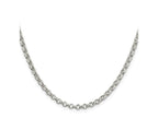 FJC Finejewelers 925 Sterling Silver Rolo Chain 24 Inches x 4 mm