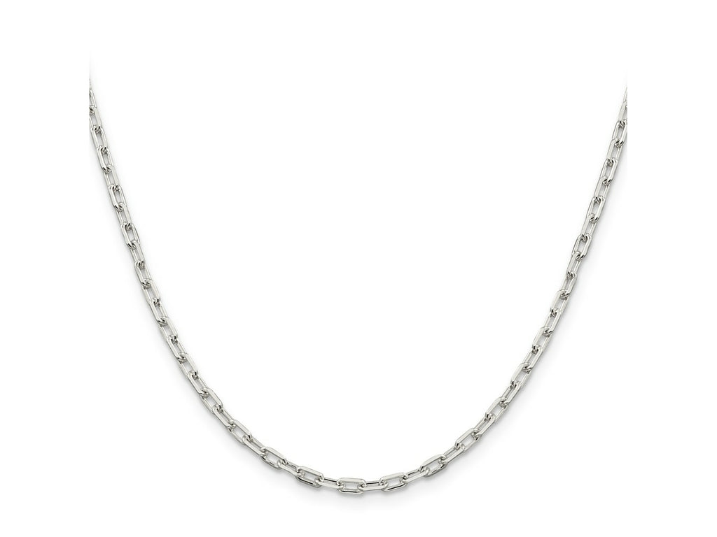 FJC Finejewelers 925 Sterling Silver Cable Elongated Open Link Bracelet Chain 7 Inches x 2.75 mm