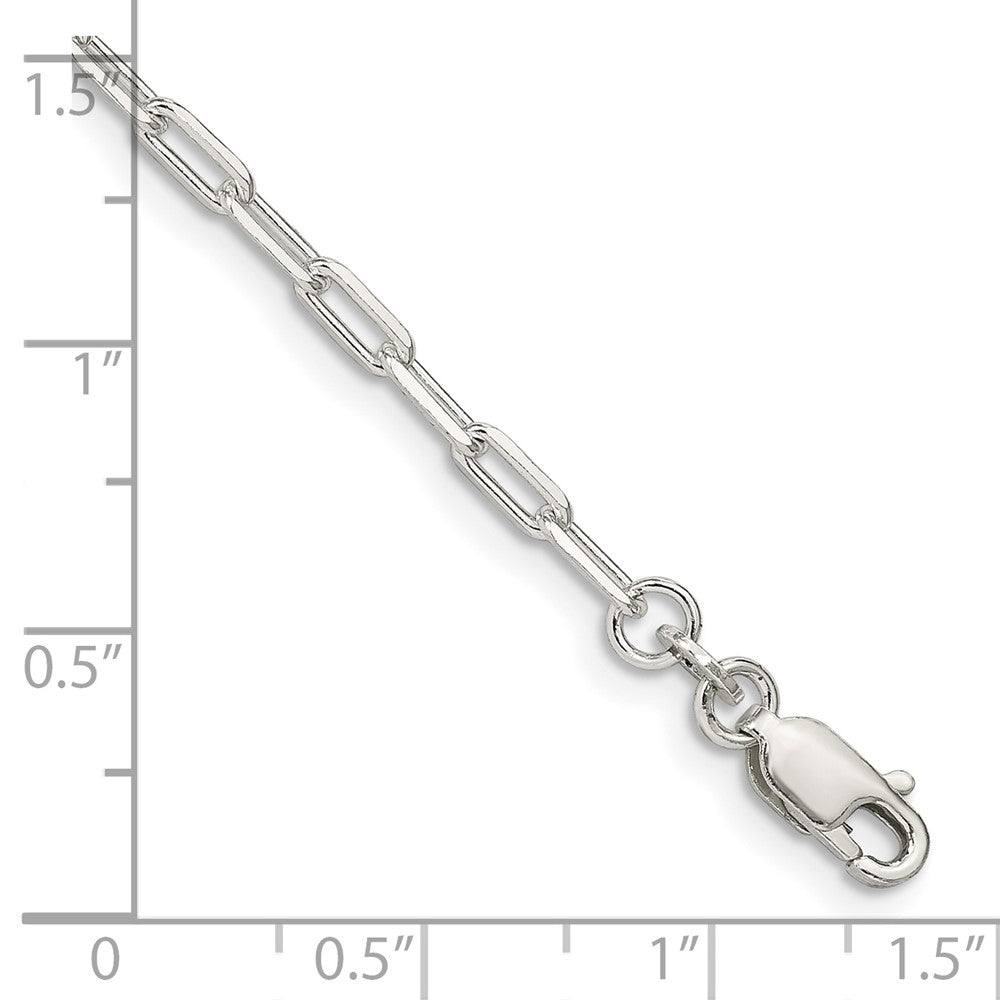 FJC Finejewelers 925 Sterling Silver Cable Elongated Open Link Bracelet Chain 8 Inches x 2.75 mm