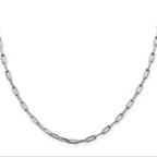 FJC Finejewelers 925 Sterling Silver Cable Elongated Open Link Bracelet Chain 7 Inches x 3.25 mm