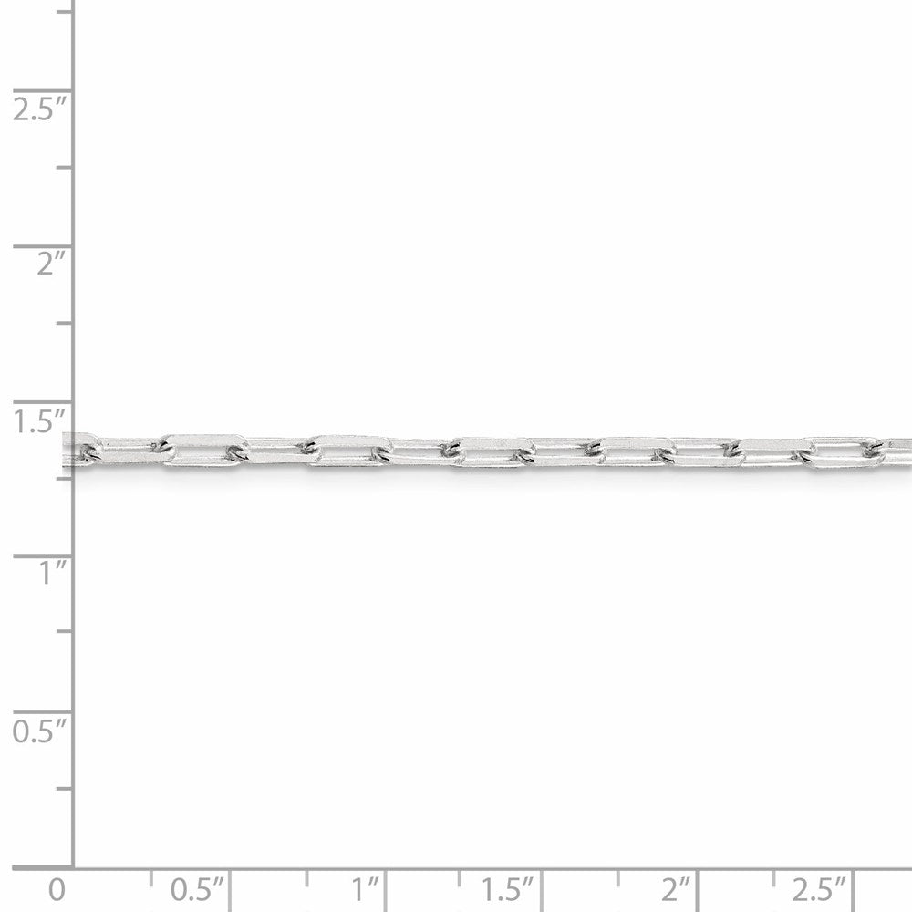 FJC Finejewelers 925 Sterling Silver Cable Elongated Open Link Bracelet Chain 7 Inches x 3.25 mm