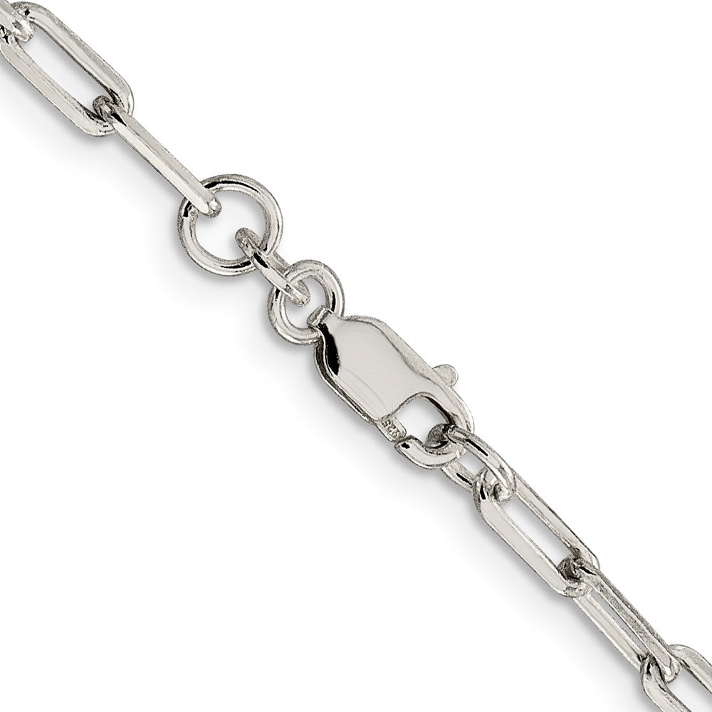 FJC Finejewelers 925 Sterling Silver Cable Elongated Open Link Bracelet Chain 8 Inches x 3.25 mm