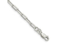 FJC Finejewelers 925 Sterling Silver Cable Elongated Open Link Bracelet Chain 8 Inches x 3.25 mm