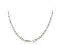 FJC Finejewelers 925 Sterling Silver Cable Elongated Open Link Chain 36 Inches x 4.25 mm