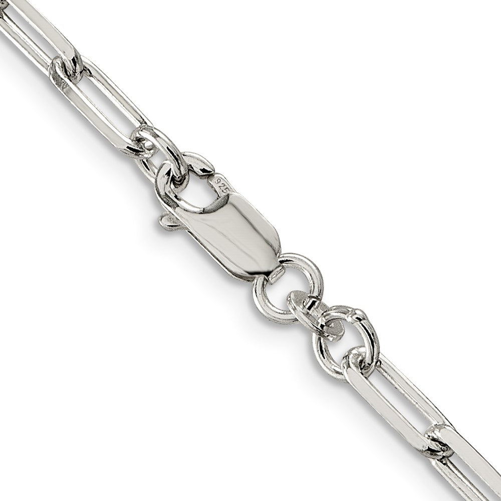 FJC Finejewelers 925 Sterling Silver Cable Elongated Open Link Bracelet Chain 8 Inches x 4.25 mm